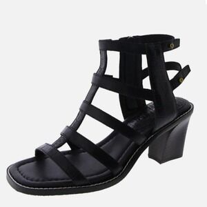 Donald J.‎ Pliner Size 8 Jenessa Leather Open Toe Gladiator Strappy Sandals